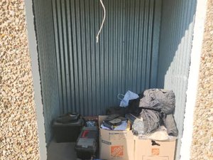 5 x 5 storage unit in Bedford, TX