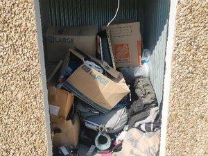 5 x 5 storage unit in Bedford, TX