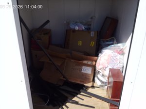 5 x 5 storage unit in Clarksville, TN