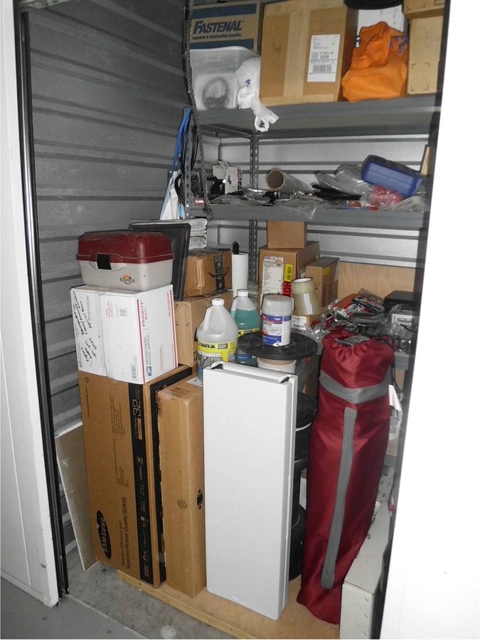 5 x 5 storage unit in Carrollton, TX