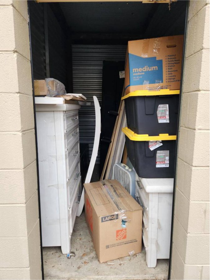 5 x 10 storage unit in Birmingham, AL
