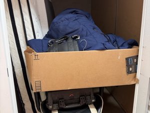 5 x 10 storage unit in San Jose, CA