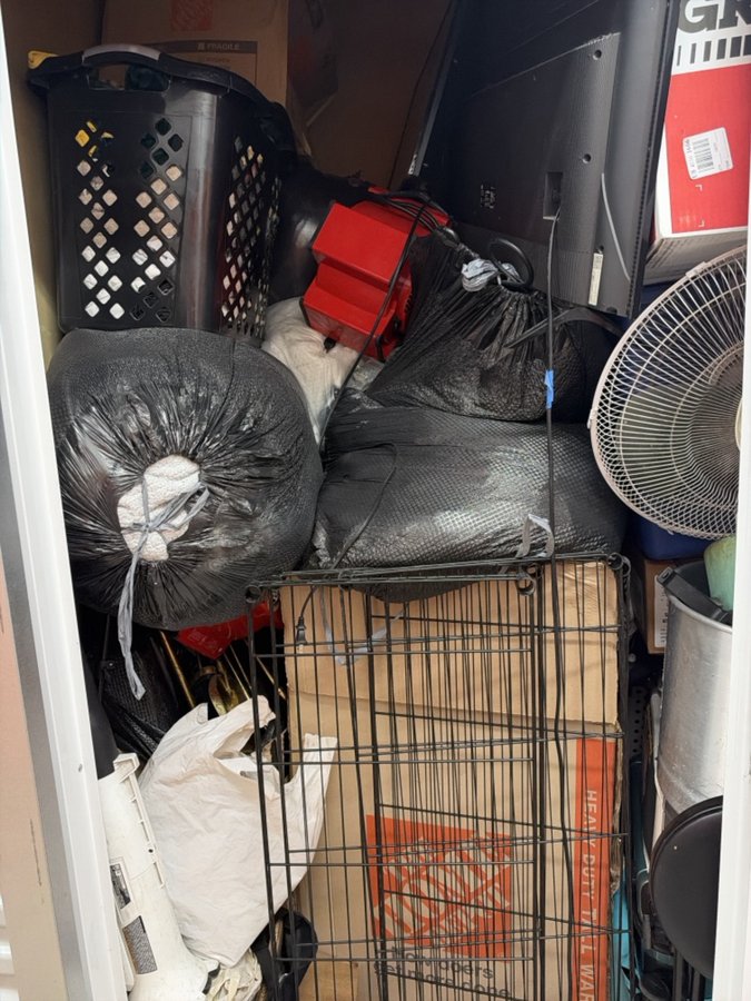 5 x 5 storage unit in San Jose, CA