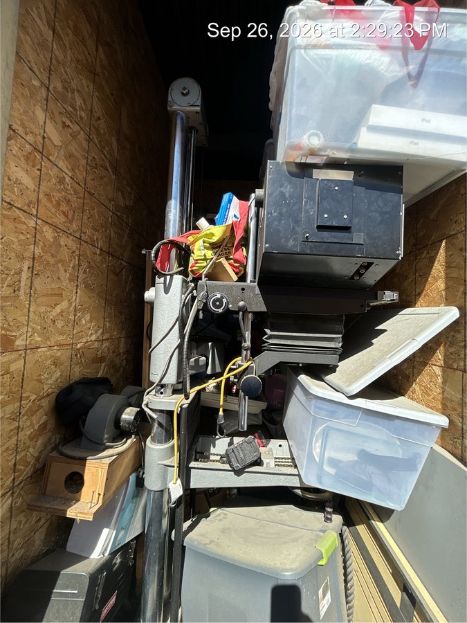 5 x 8 storage unit in Sacramento, CA