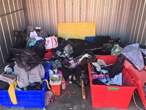 10 x 10 storage unit in N. Highlands, CA