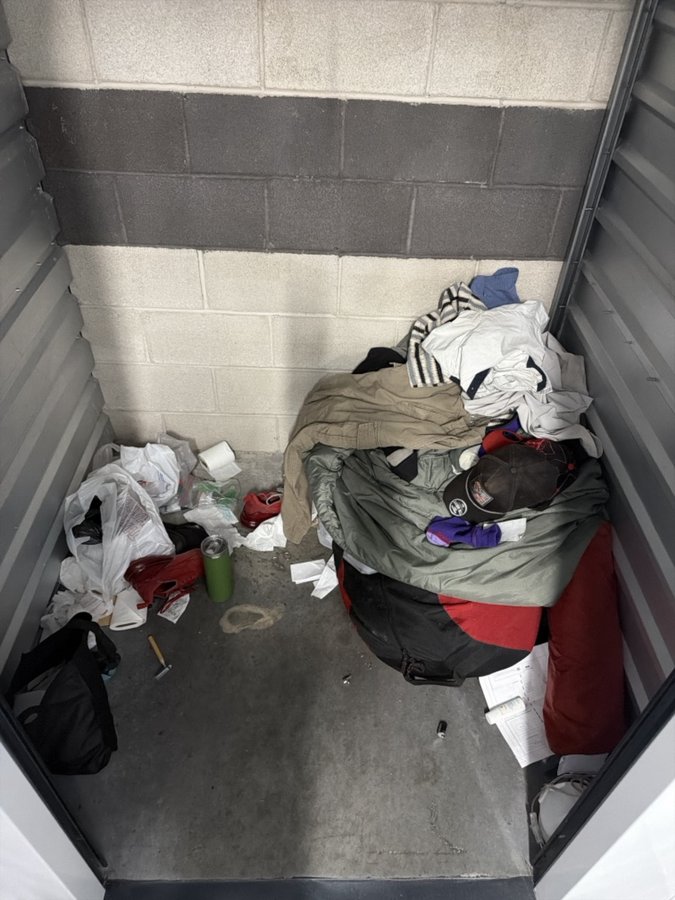 5 x 5 storage unit in North Las Vegas, NV