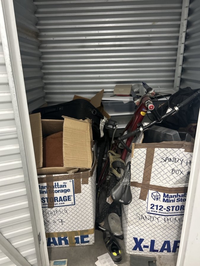 5 x 5 storage unit in Sunnyvale, CA