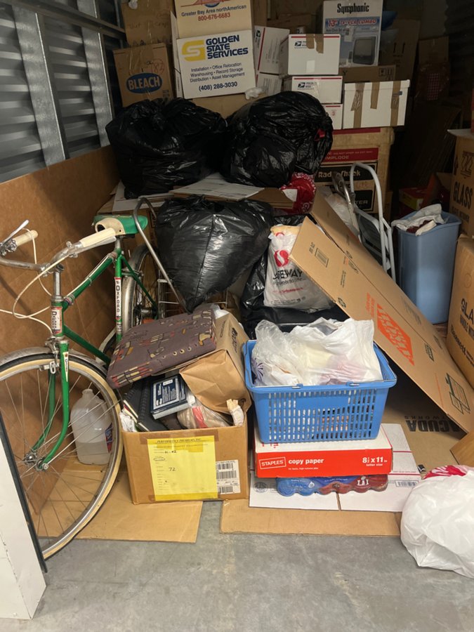 10 x 20 storage unit in Sunnyvale, CA