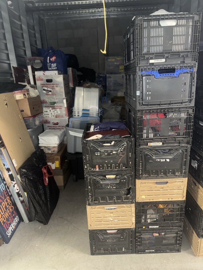 10 x 15 storage unit in Sunnyvale, CA