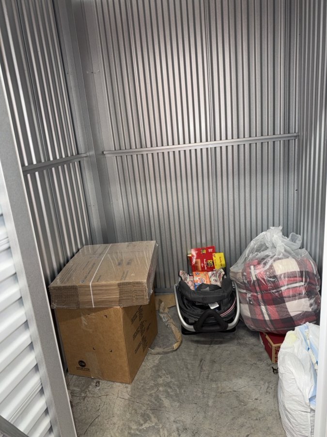 5 x 5 storage unit in Sunnyvale, CA
