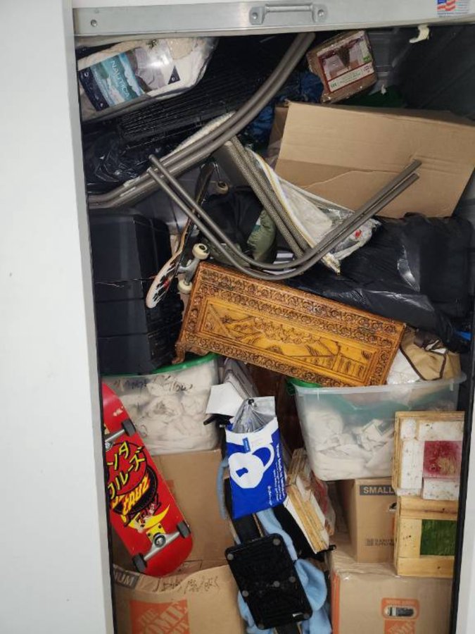 5 x 5 storage unit in Sacramento, CA
