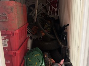 5 x 12 storage unit in San Jose, CA