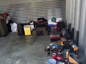 10 x 10 storage unit in San Jose, CA