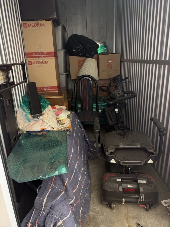 5 x 10 storage unit in San Jose, CA