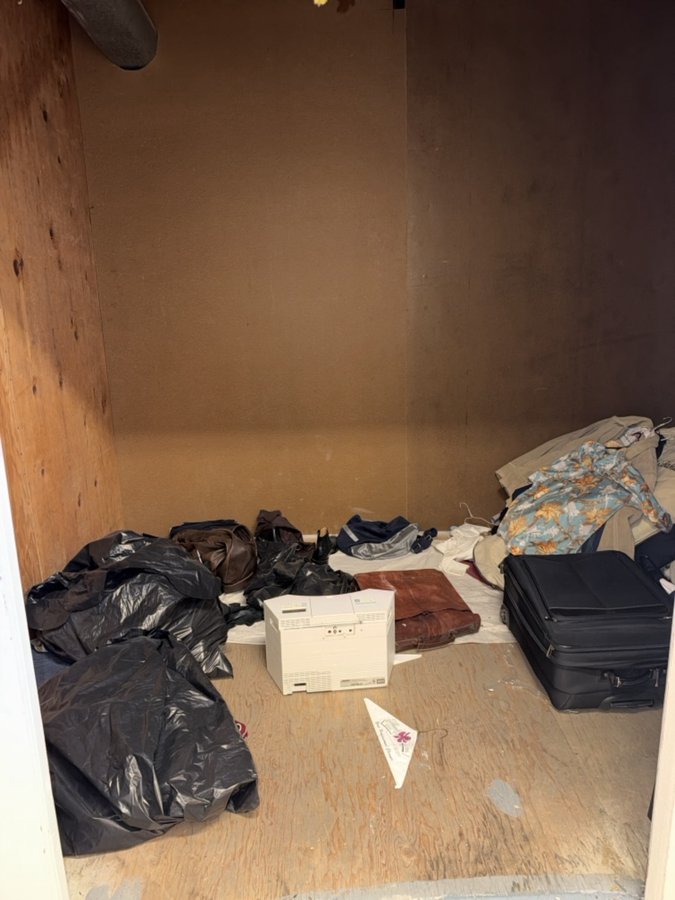 7 x 10 storage unit in San Jose, CA