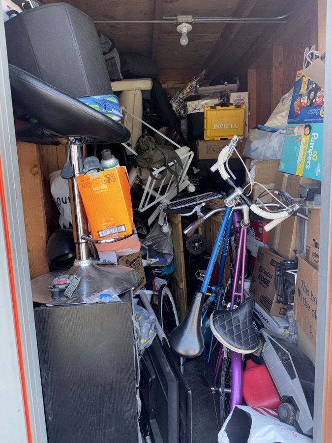 5 x 10 storage unit in San Jose, CA