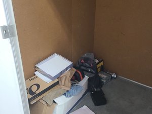 5 x 5 storage unit in San Jose, CA