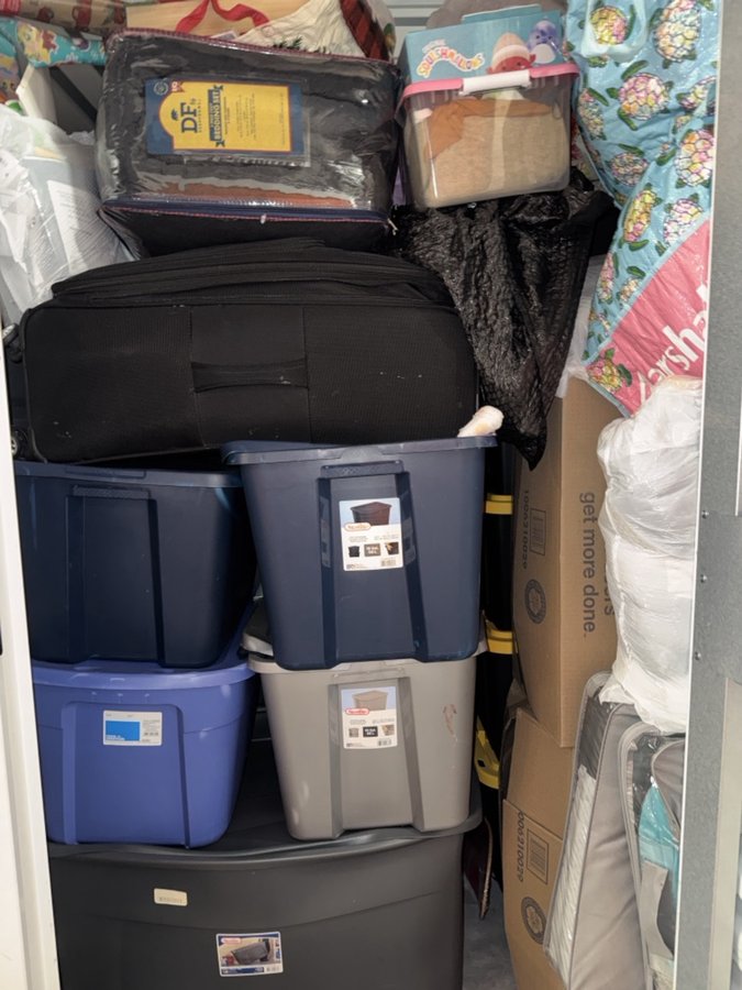 5 x 5 storage unit in San Jose, CA
