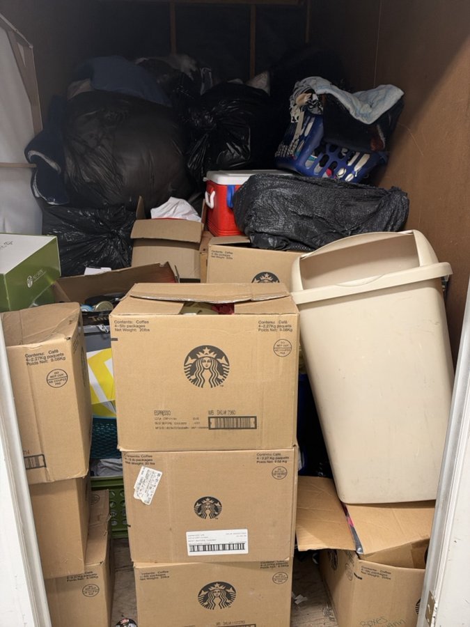 5 x 10 storage unit in San Jose, CA