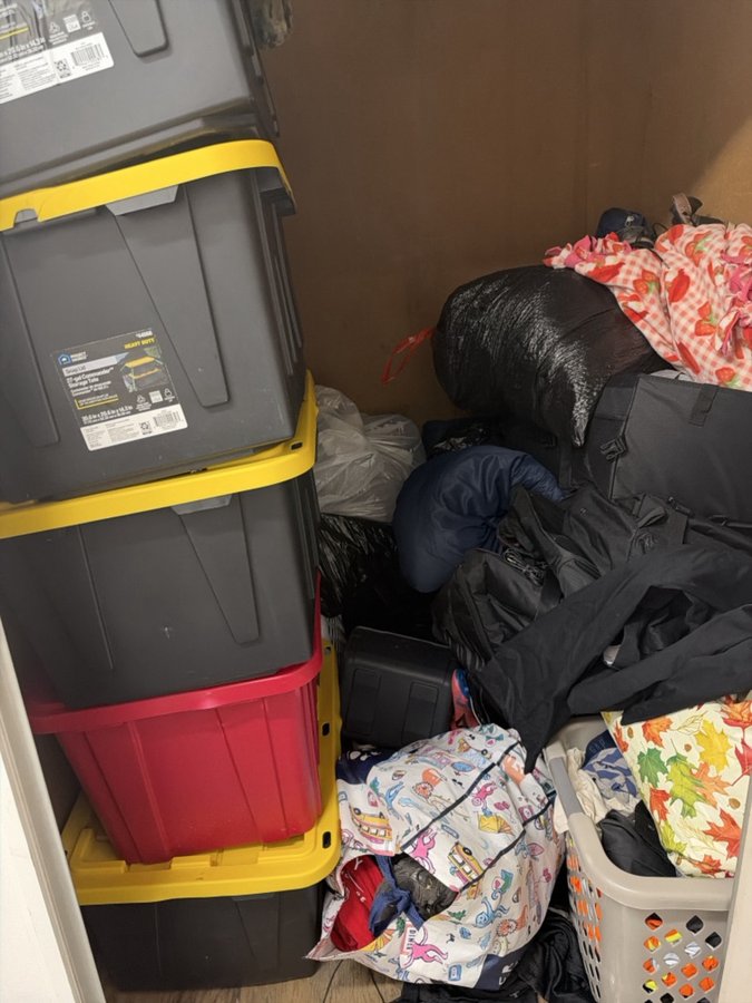 5 x 5 storage unit in San Jose, CA