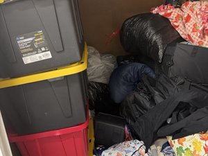 5 x 5 storage unit in San Jose, CA