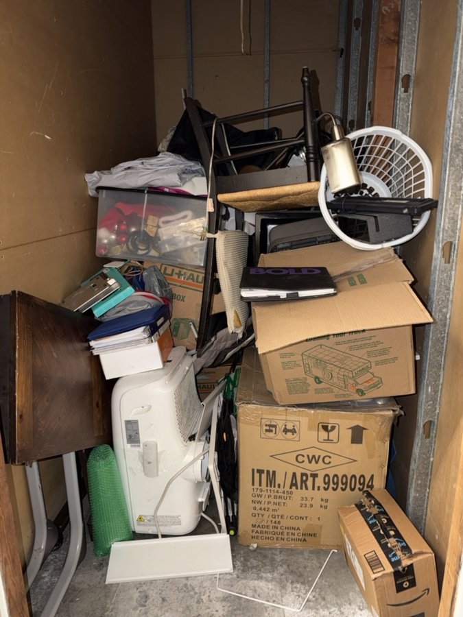 5 x 10 storage unit in San Jose, CA