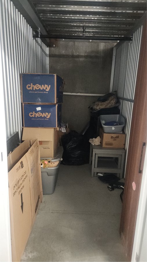 5 x 10 storage unit in San Diego, CA