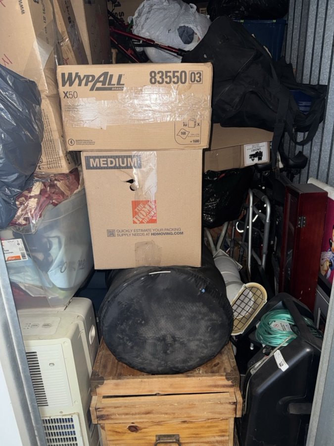 5 x 10 storage unit in San Jose, CA