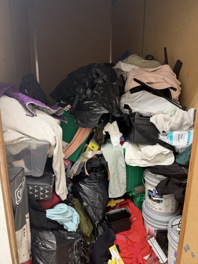 5 x 10 storage unit in San Jose, CA
