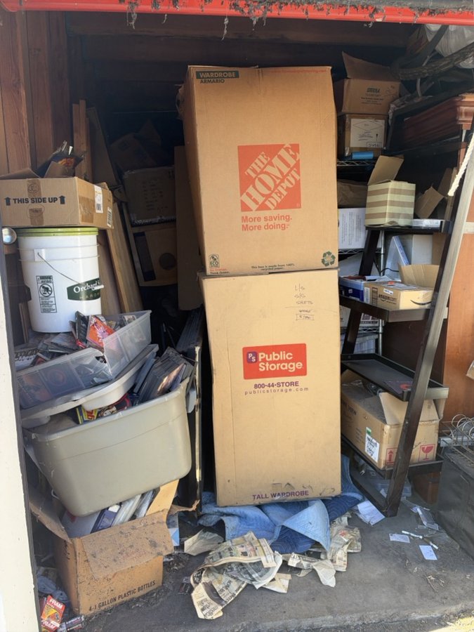10 x 20 storage unit in San Jose, CA