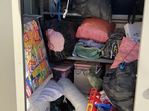 5 x 5 storage unit in Madera, CA
