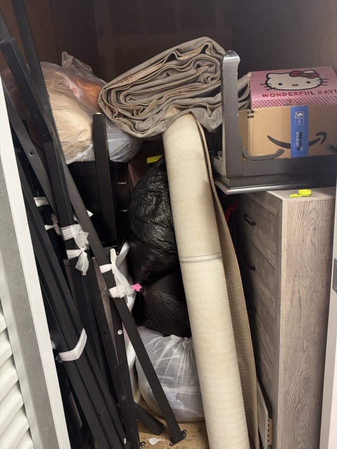 5 x 10 storage unit in San Jose, CA