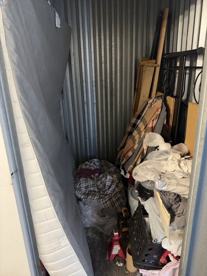 5 x 5 storage unit in San Jose, CA