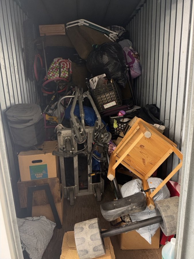 5 x 10 storage unit in San Jose, CA