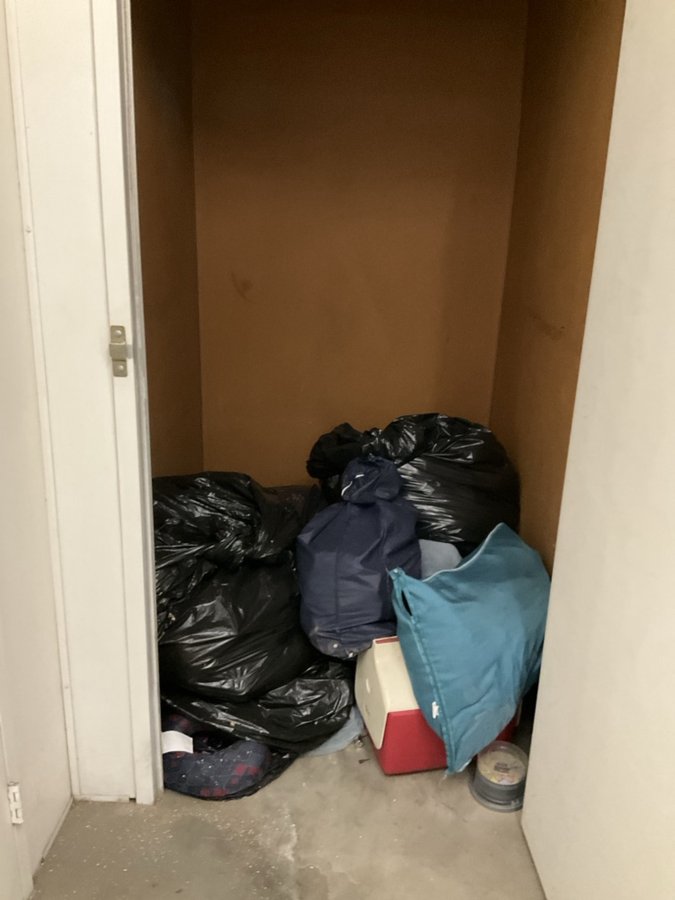 4 x 5 storage unit in Tracy, CA