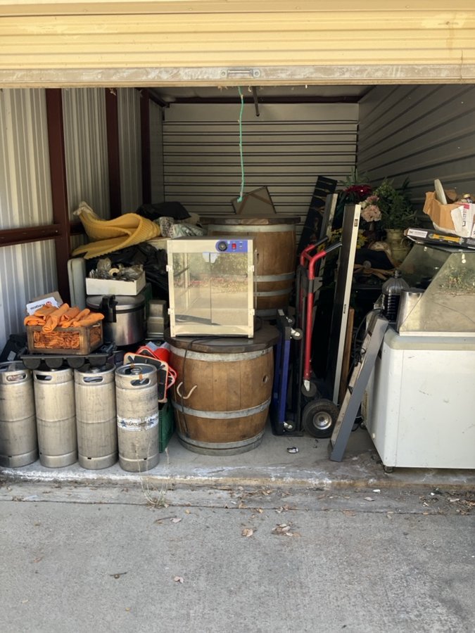 10 x 20 storage unit in Soulsbyville, CA