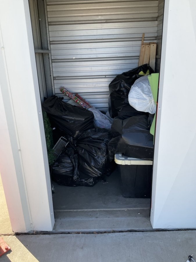 5 x 5 storage unit in Ripon, CA