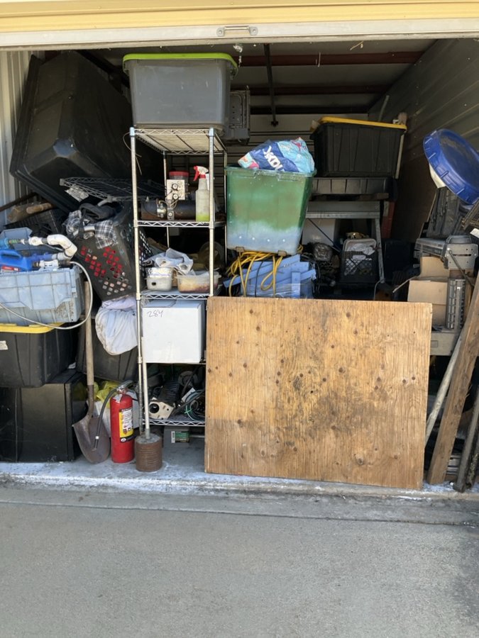 10 x 20 storage unit in Soulsbyville, CA