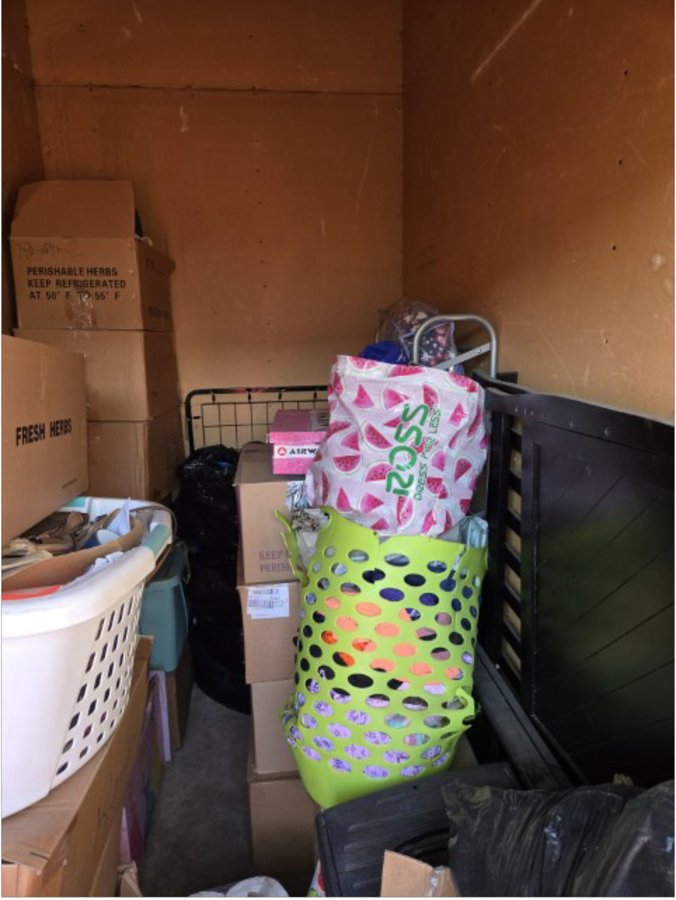 5 x 10 storage unit in Aurora, CO