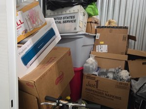 5 x 5 storage unit in Baltimore, MD