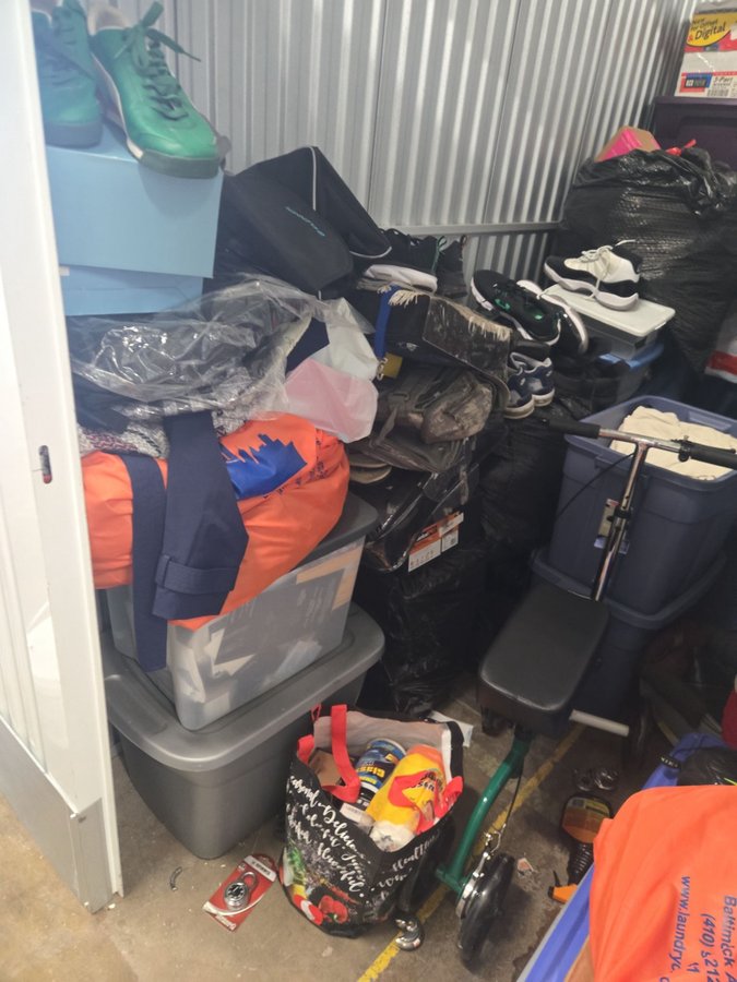 5 x 10 storage unit in Baltimore, MD