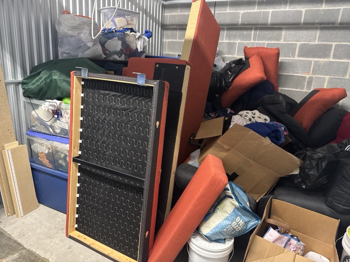 10 x 10 storage unit in Baltimore, MD