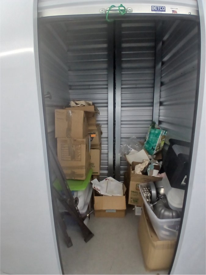 5 x 5 storage unit in Raleigh, NC