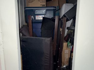 5 x 10 storage unit in Sanford, NC