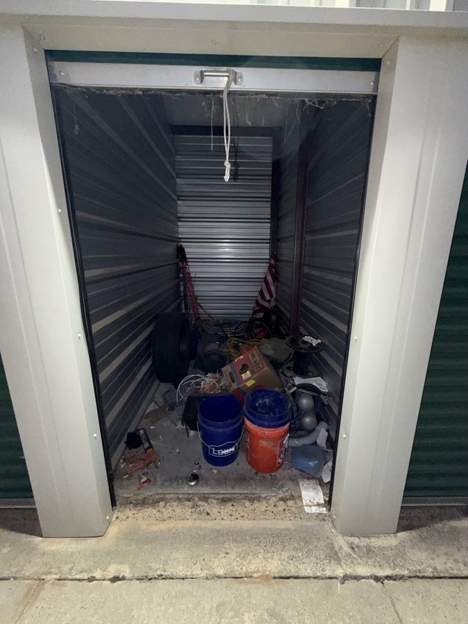 5 x 10 storage unit in Sanford, NC