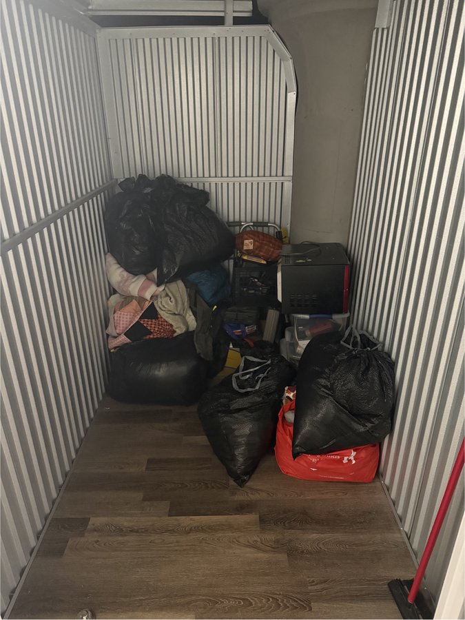 5 x 8 storage unit in Biddeford, ME