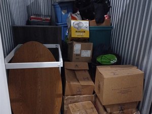 5 x 10 storage unit in Shirley, NY
