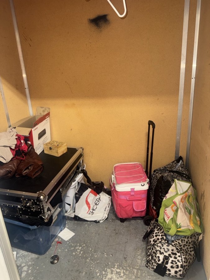 5 x 5 storage unit in Santa Clara, CA