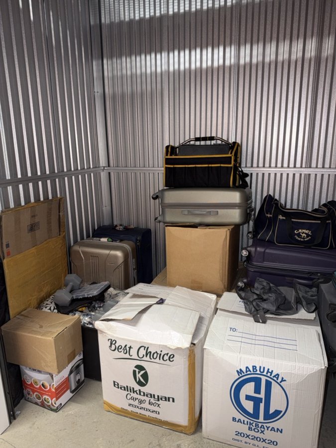 10 x 5 storage unit in San Jose, CA