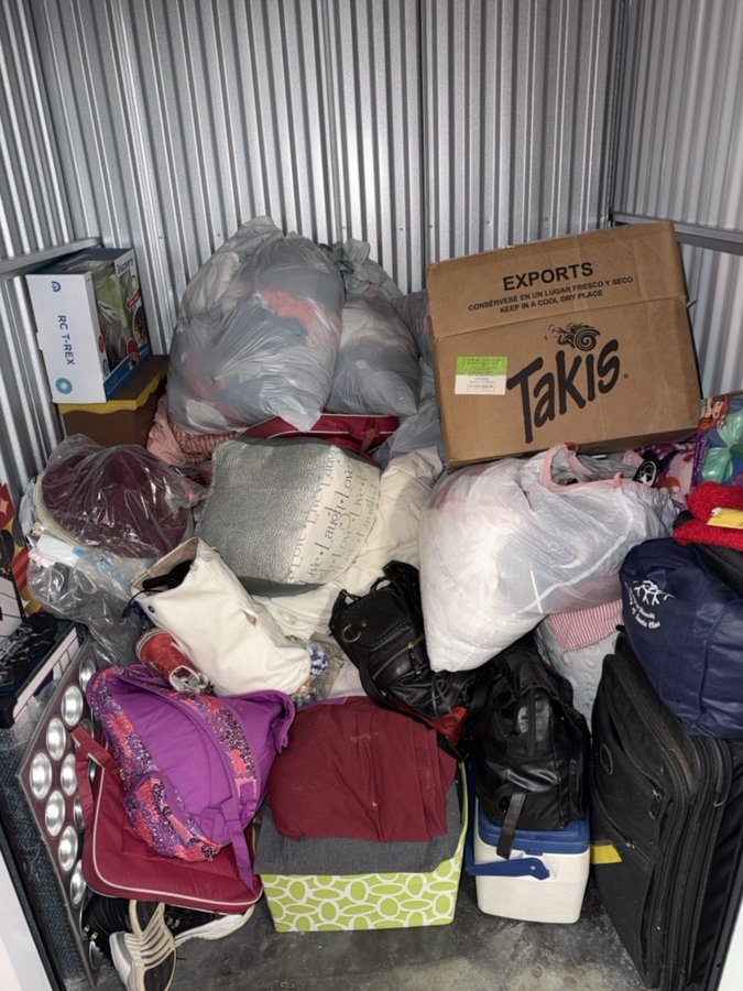 5 x 5 storage unit in San Jose, CA